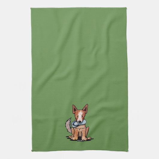 Australian Cattle Dog Kitchen Towel Theedoek (Verticaal)