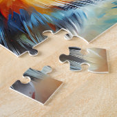 Australian Cattle Dog Kleurrijke Acryl Print Legpuzzel (Zijkant)