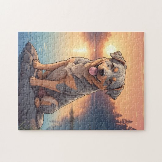 Australian Cattle dog Legpuzzel (Horizontaal)