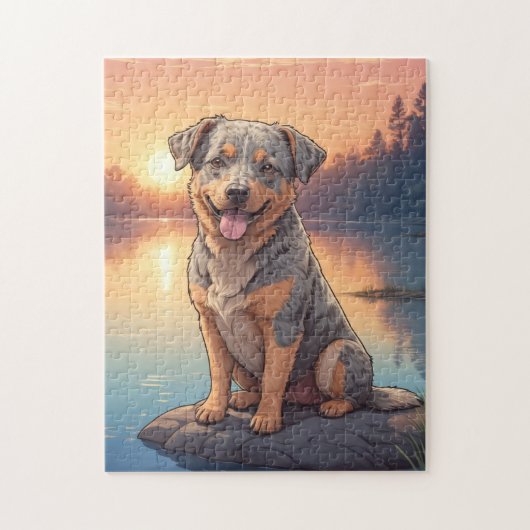 Australian Cattle dog Legpuzzel (Verticaal)