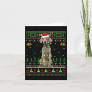 Australian Cattle Dog Lelijke Kersttrui Holi Kaart