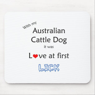 Australian Cattle Dog Lick Design Muismat