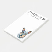 Australian Cattle Dog liefhebber Post-it® Notes (Schuin)