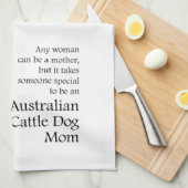 Australian Cattle Dog Ma Kitchen Towel Theedoek (Quarter Fold)