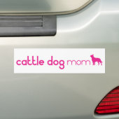 Australian Cattle Dog mama Bumpersticker (Op auto)