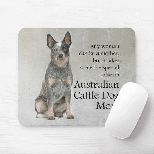 Australian Cattle Dog Mousepad Muismat (Met muis)
