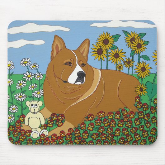 Australian Cattle Dog Mousepad Muismat (Voorkant)