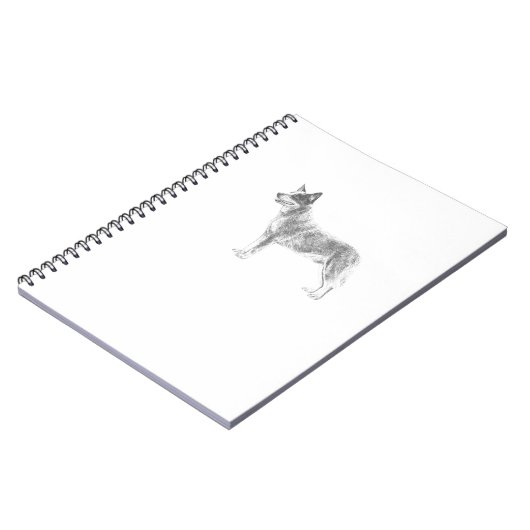 Australian Cattle Dog Notitieboek (Linkerzijde)