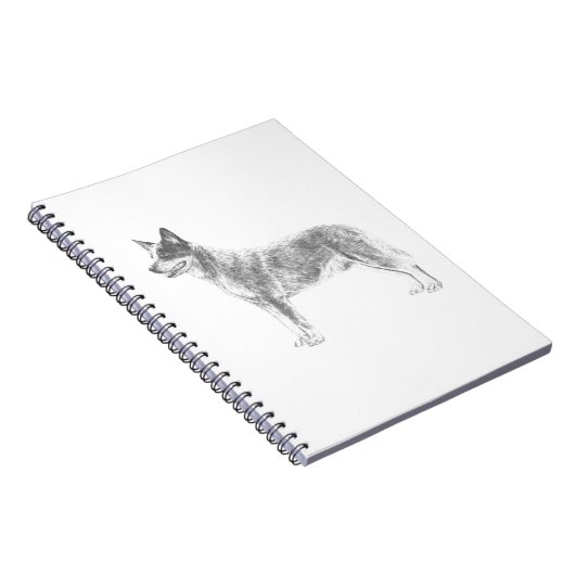 Australian Cattle Dog Notitieboek (Rechterzijde)