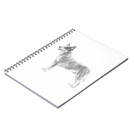 Australian Cattle Dog Notitieboek (Linkerzijde)