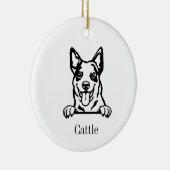 Australian Cattle Dog ornament (Rechts)