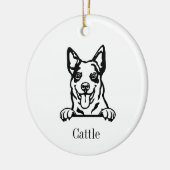 Australian Cattle Dog ornament (Links)