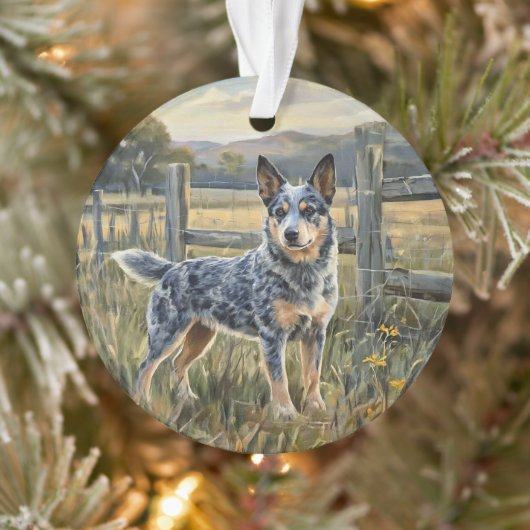 Australian Cattle Dog Ornament (Boom)
