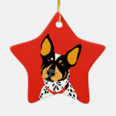 Australian Cattle Dog Ornament (Achterkant)