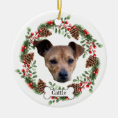 Australian Cattle Dog Personalized Pet Ornament (Voorkant)