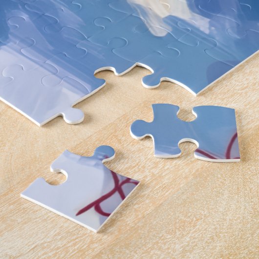 Australian Cattle Dog Red Heeler Christmas Legpuzzel (Zijkant)