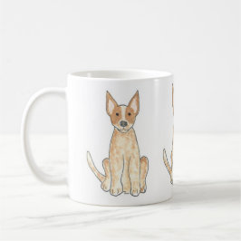 Australian Cattle Dog Red Heeler Coffee Mok