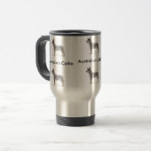 Australian Cattle Dog Reisbeker (Voorkant links)