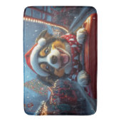 Australian Cattle Dog Roller Onderzetter Kerst Badmat (Voorkant Verticaal)