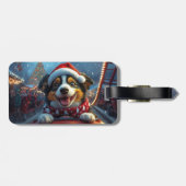 Australian Cattle Dog Roller Onderzetter Kerst Bagagelabel (Achterkant horizontaal)