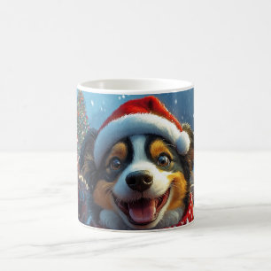 Australian Cattle Dog Roller Onderzetter Kerst Koffiemok