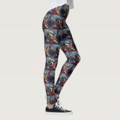Australian Cattle Dog Roller Onderzetter Kerst Leggings (Rechts)