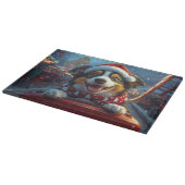 Australian Cattle Dog Roller Onderzetter Kerst Snijplank (Hoek)