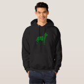 Australian Cattle Dog Shamrock St Patrick S Day Pu Hoodie (Voorkant volledig)