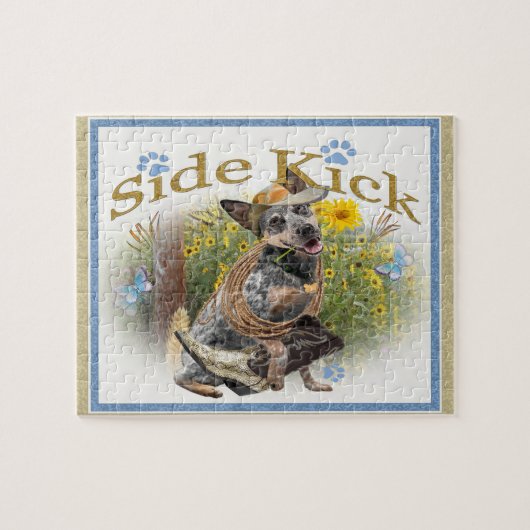 Australian Cattle Dog Side Kick Legpuzzel (Horizontaal)