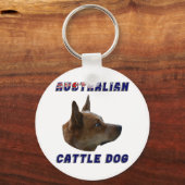 Australian Cattle Dog Sleutelhanger (Voorkant)