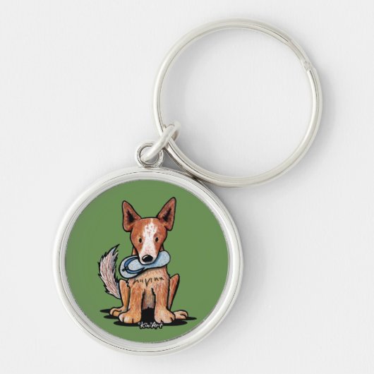 Australian Cattle Dog Sleutelhanger (Voorkant)
