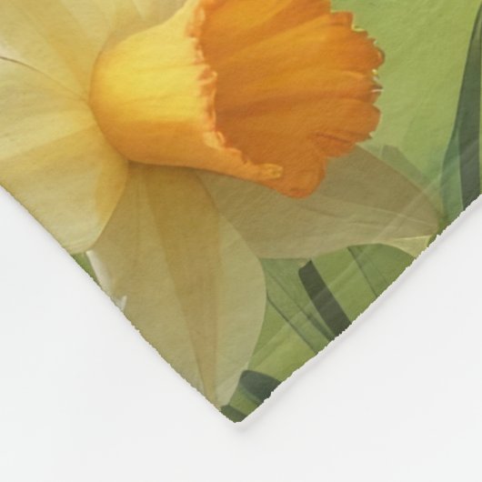 Australian Cattle Dog Spring Bloemen Schilderen Fleece Deken (Hoek)