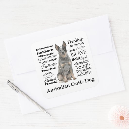 Australian Cattle Dog Stickers (Envelop)