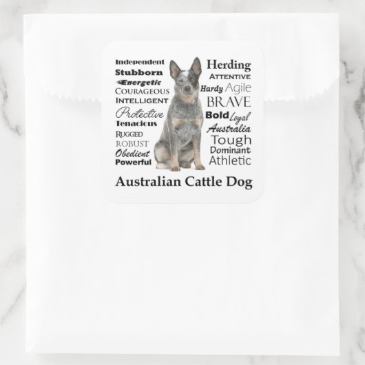 Australian Cattle Dog Stickers (Tas)