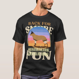 Australian Cattle Dog  Sunset Dog T-shirt