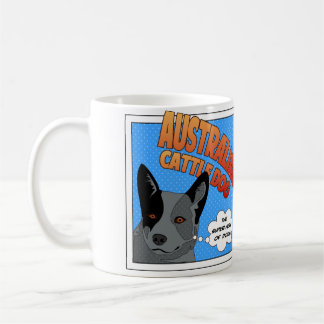 Australian Cattle Dog Super Hero Koffiemok