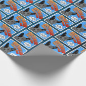 Australian Cattle Dog - superheld van honden! Cadeaupapier (Hoek)