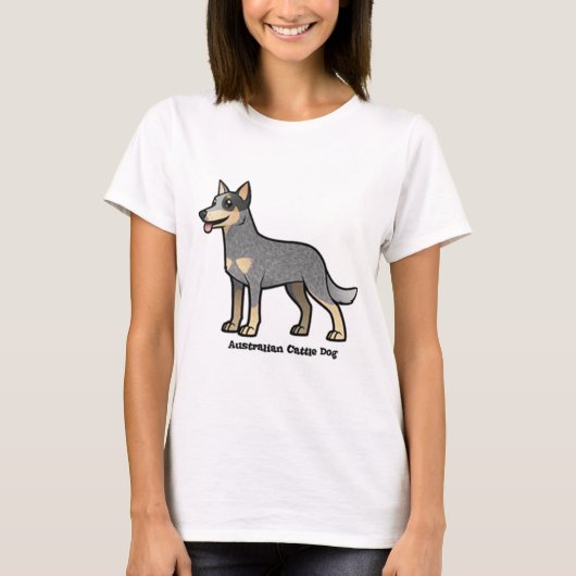 Australian Cattle Dog T-shirt (Voorkant)