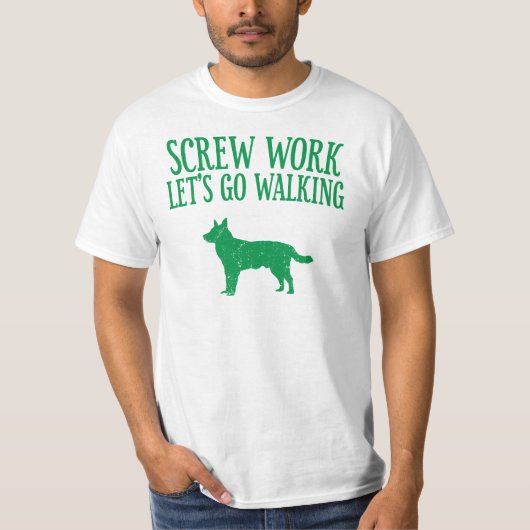 Australian Cattle Dog T-shirt (Voorkant)