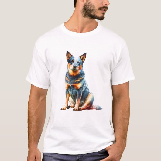 Australian Cattle Dog T-shirt (Voorkant)