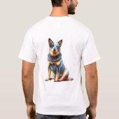 Australian Cattle Dog T-shirt (Achterkant)
