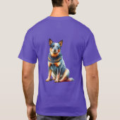 Australian Cattle Dog T-shirt (Achterkant)