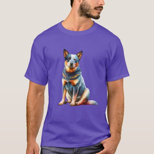 Australian Cattle Dog T-shirt (Voorkant)