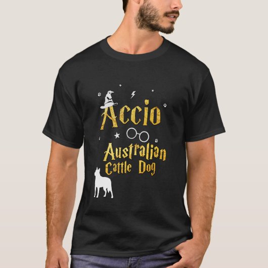 Australian Cattle Dog T-shirt - Accio Australische (Voorkant)