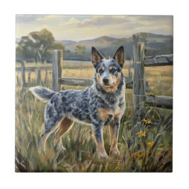 Australian Cattle Dog Tegeltje