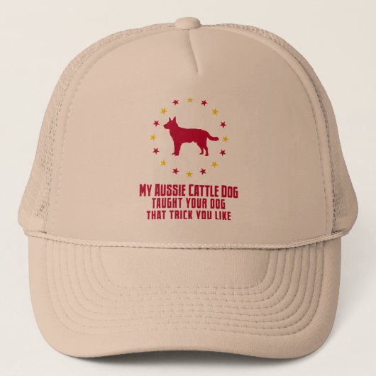 Australian Cattle Dog Trucker Pet (Voorkant)