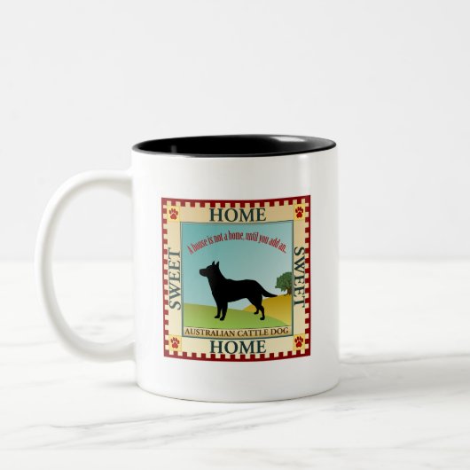 Australian Cattle Dog Tweekleurige Koffiemok (Links)