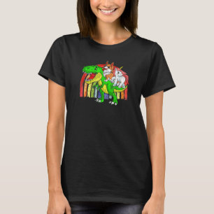 Australian Cattle Dog Unicorn Dinosaur Rex T-shirt
