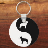 Australian Cattle Dog Yin Yang Sleutelhanger (Voorkant)
