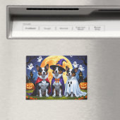 Australian Cattle Dogs Pumpkin Halloween Grappig Magneet (Insitu (Vaatwasser))